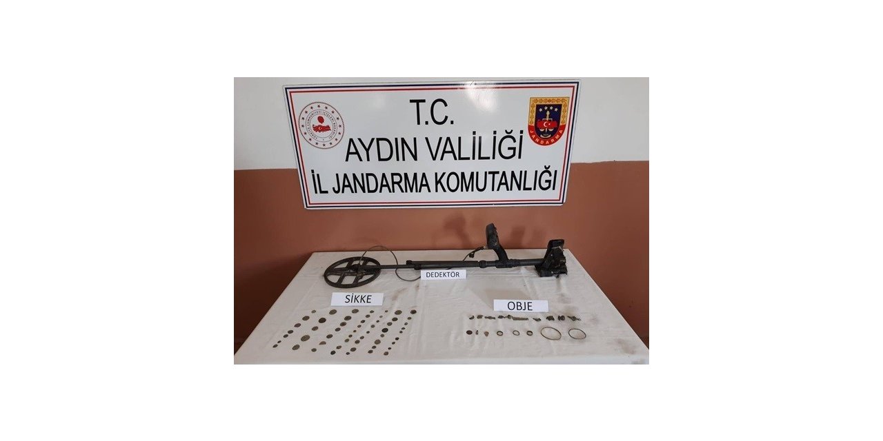 Aydın’da jandarma tarihi eser kaçakçılarına göz açtırmıyor