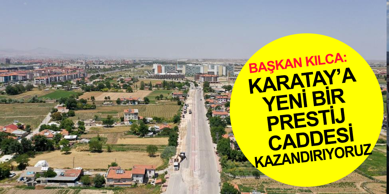Konya'daki yeni caddede önemli çalışma! Karatay’da yol ve asfalt seferberliği sürüyor