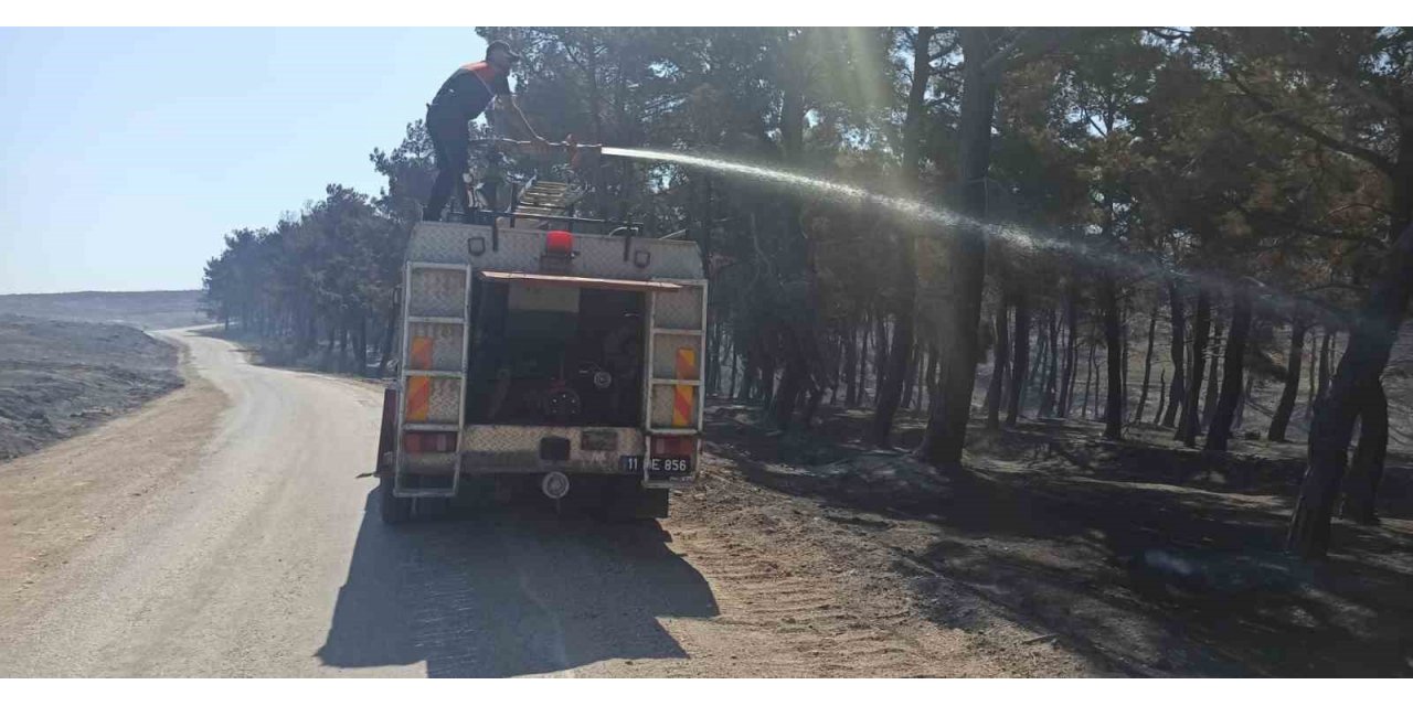 Bozüyük Belediyesi’nden orman yangınları için Çanakkale’ye ekip