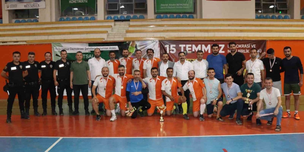 Şanlıurfa’da futsal turnuvası sona erdi