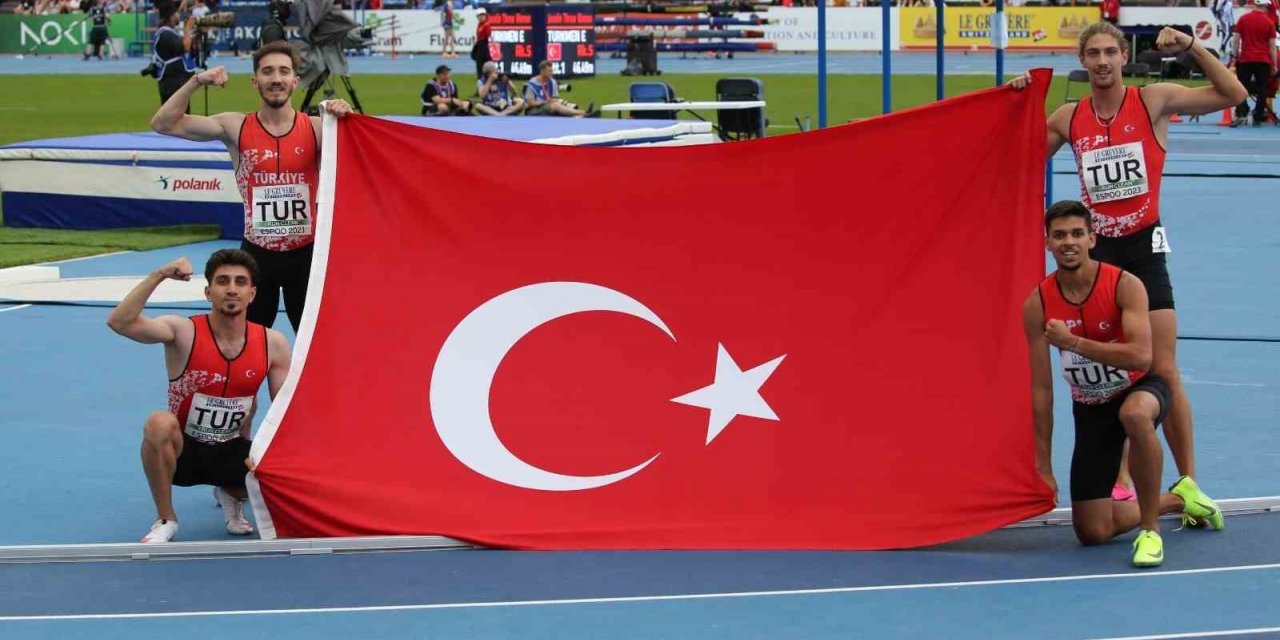 U23 Atletizm Milli Takımı’ndan büyük başarı