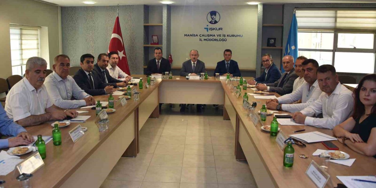 Manisa’da İl İstihdam Kurulu Toplantısı gerçekleştirildi