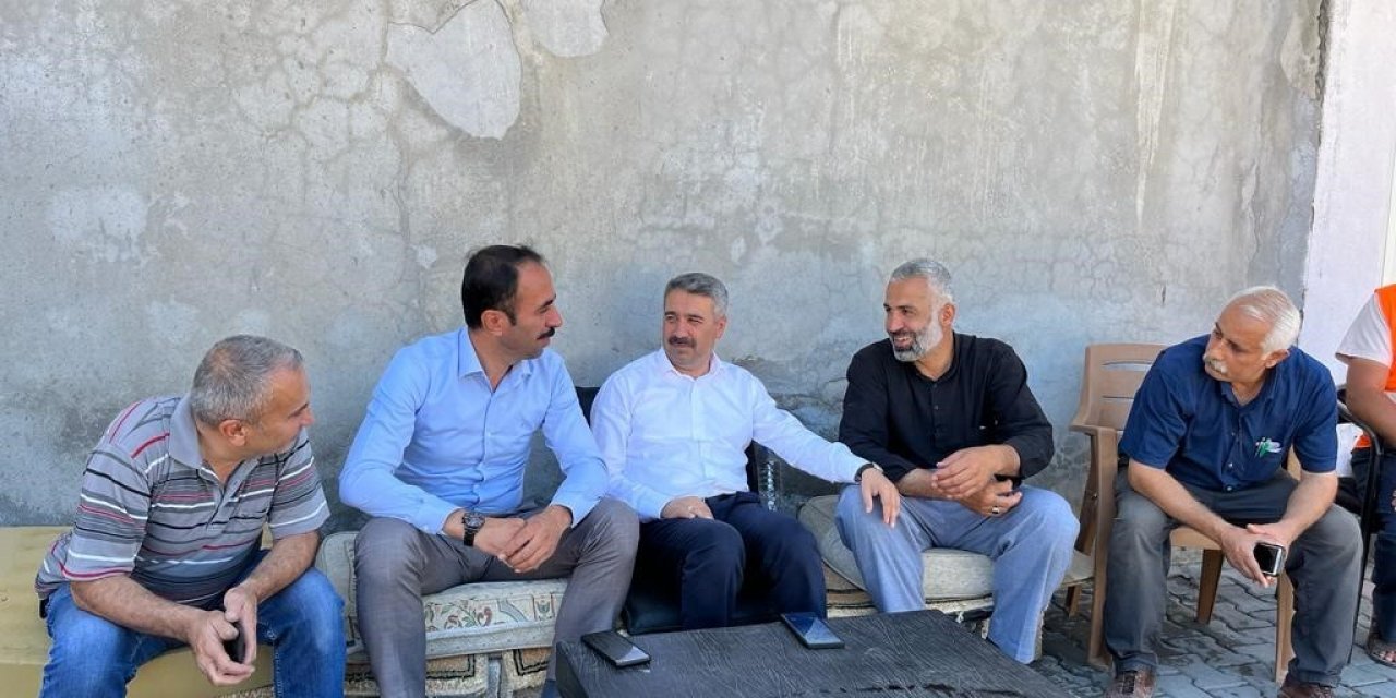 Milletvekili Alkayış muhtarlar ve vatandaşlarla bir araya geldi