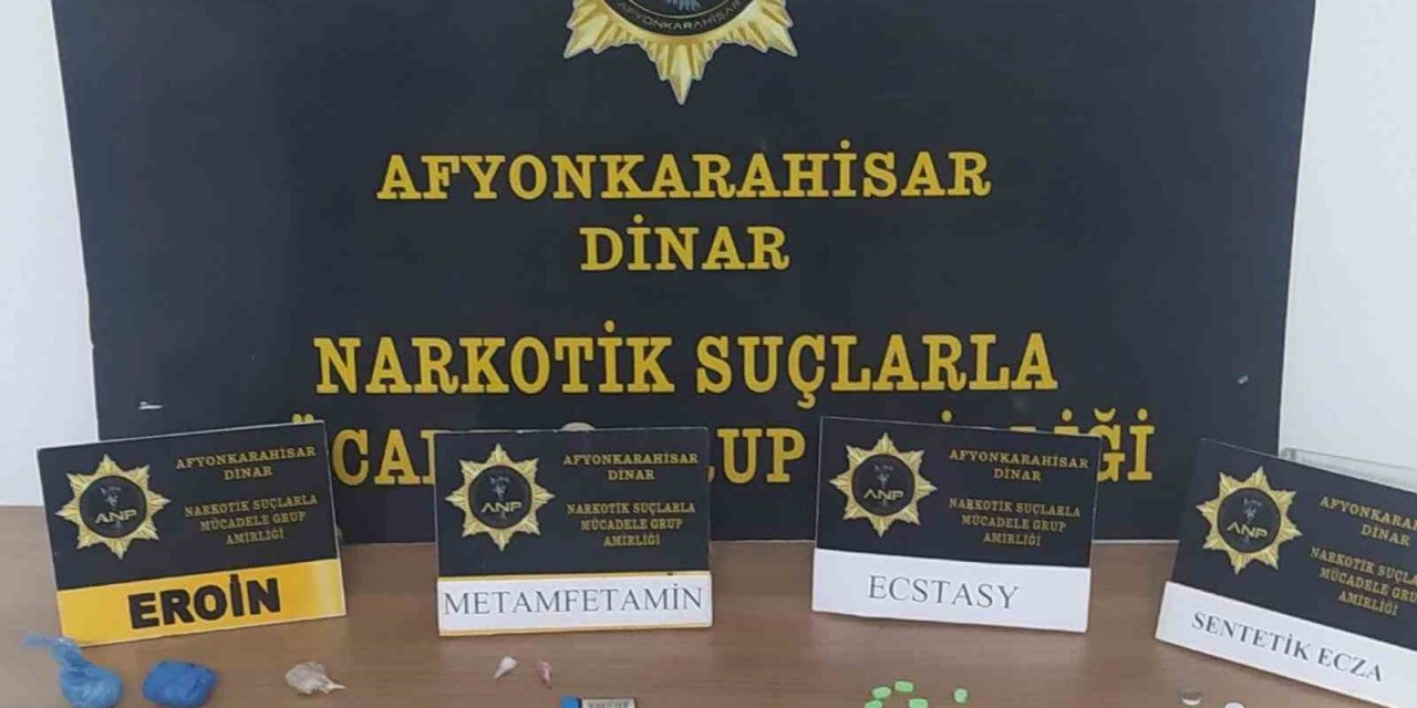 Uyuşturucu maddeler ile yakalanan 3 kişi gözaltına alındı