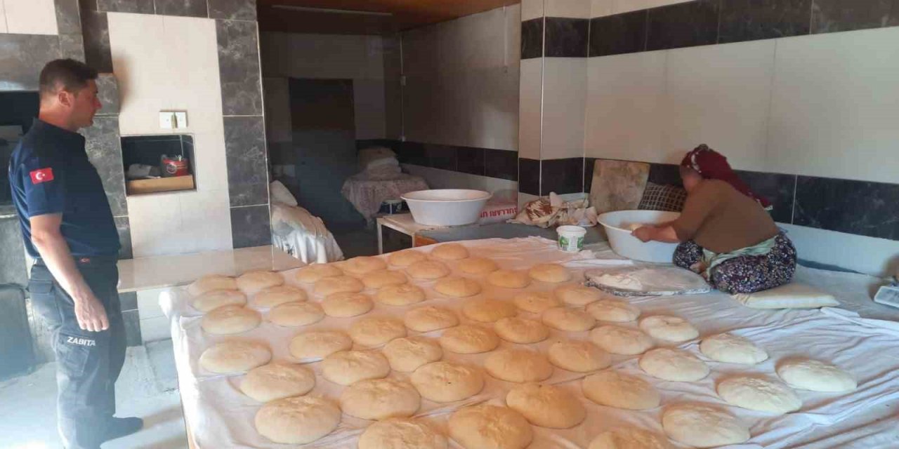 Patatesli köy ekmeği üretimi yapan fırınlarda yönelik denetim