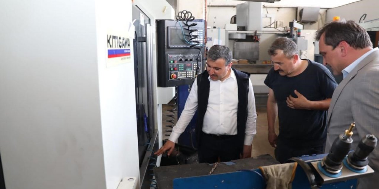 Vali Atay, KSS esnafının ihtiyaç ve sorunlarını dinledi