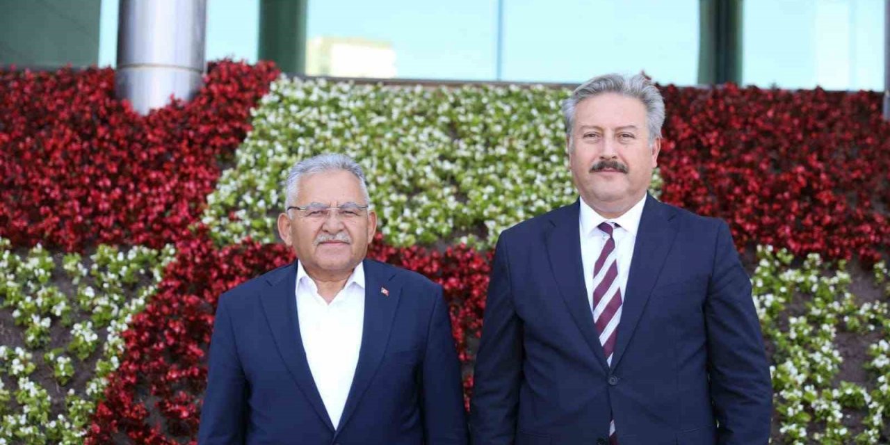 Başkan Büyükkılıç’tan Başkan Palancıoğlu ile istişare toplantısı