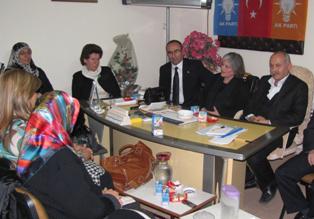 Ak Partili Kadınlardan Engellilere Ziyaret