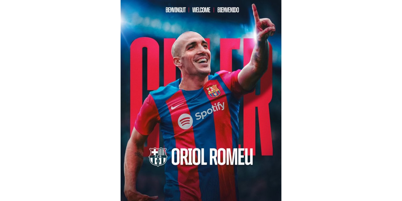 Barcelona, Oriol Romeu ile 3 yıllık sözleşme imzaladı