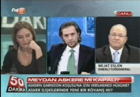 Taraf yazarına 'böcek' dedi  VİDEO