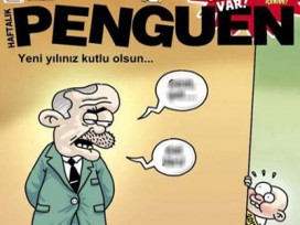 Penguen'den Erdoğan'lı yeni yıl kutlaması