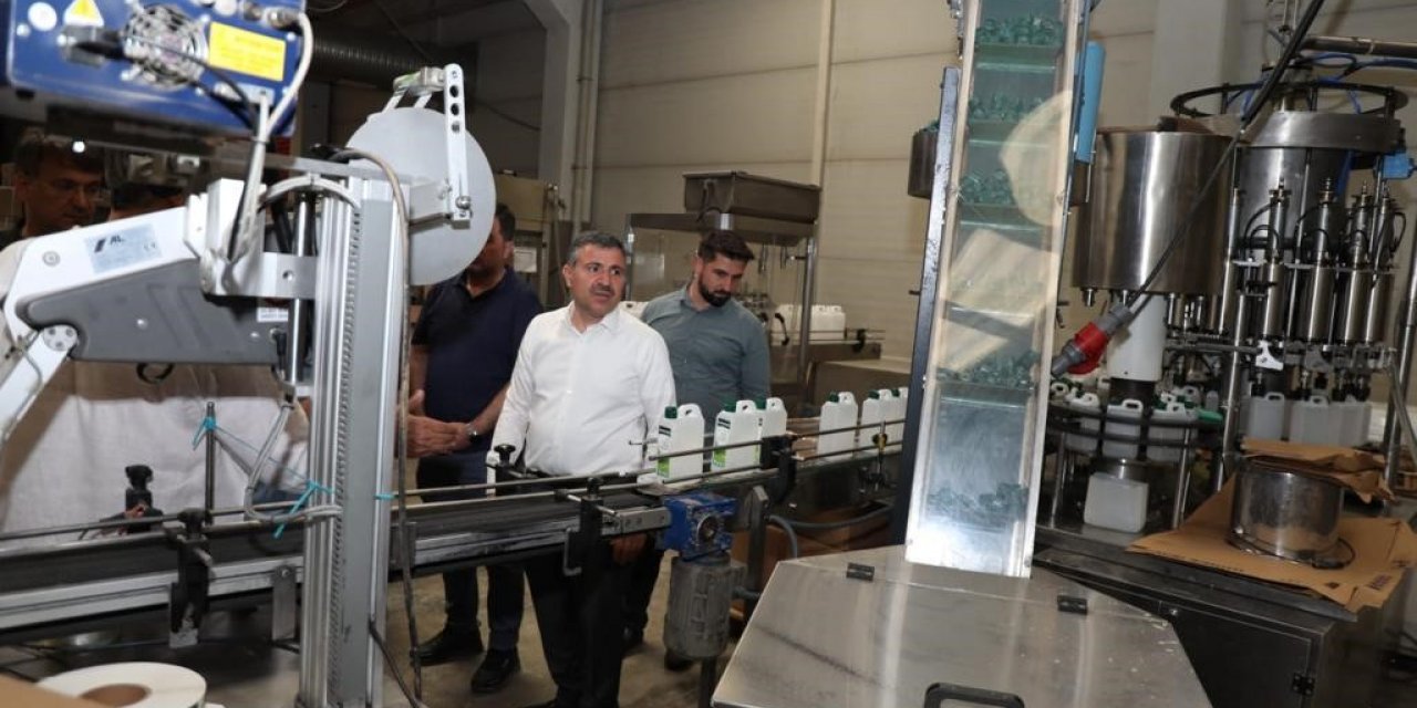 Ağır hasar alan fabrika yeniden üretime başladı