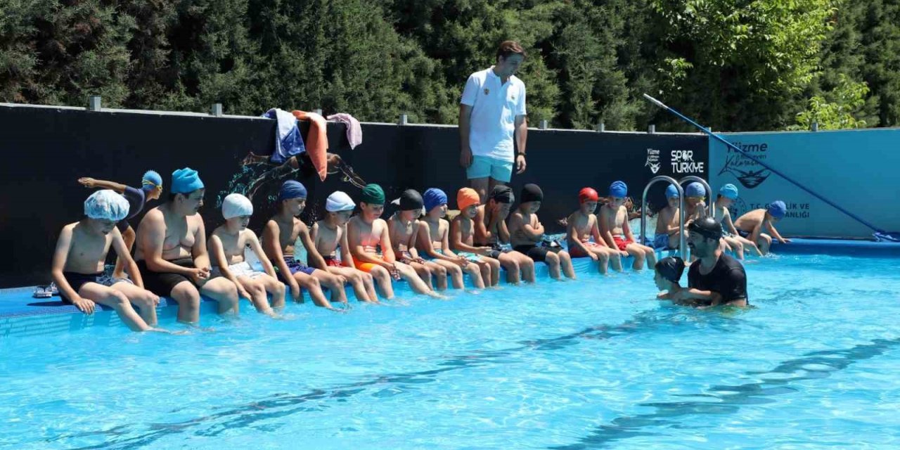 Yaz spor okullarında 2600 öğrenci eğitim alıyor