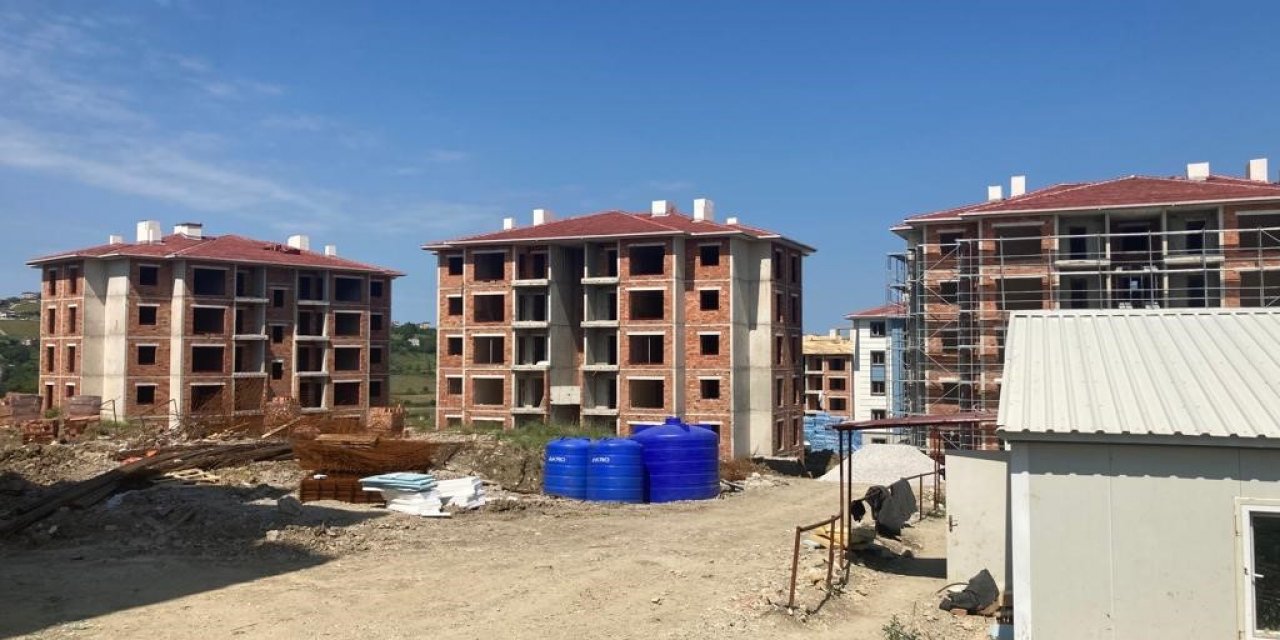 Sinop TOKİ konutları yükseliyor