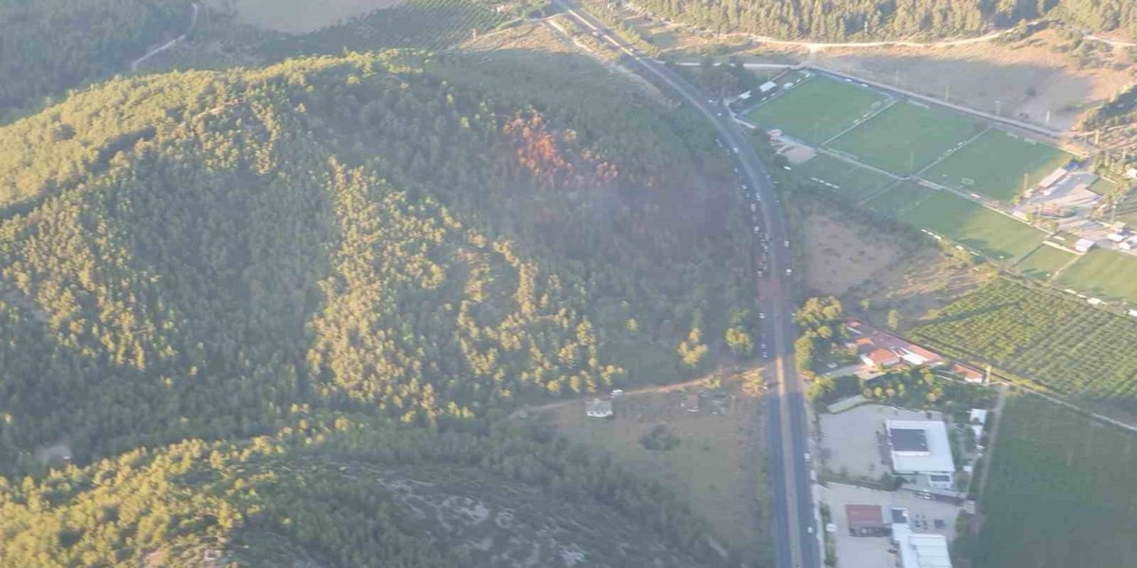 İzmir’eki orman yangını kontrol altında