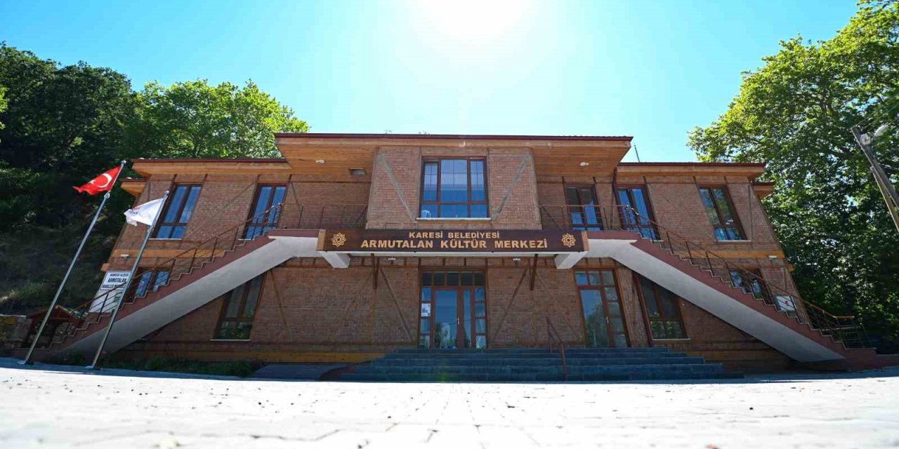 Armutalan Kültür Merkezi açılıyor