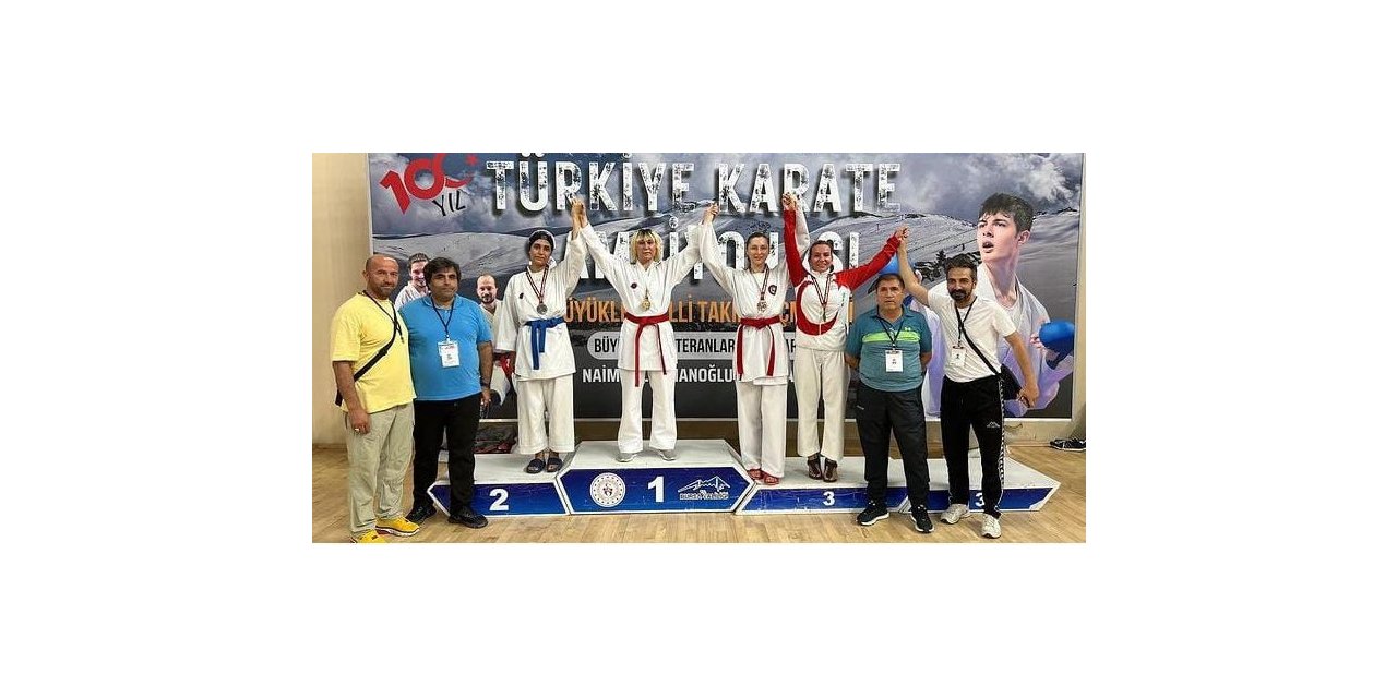 Tunceli’nin ilk kadın karate şampiyonu, 20 yıl sonra yeniden Türkiye şampiyonu