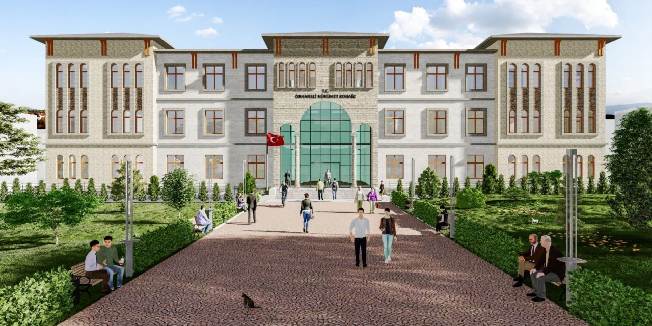 Orhaneli yeni konağına kavuşuyor