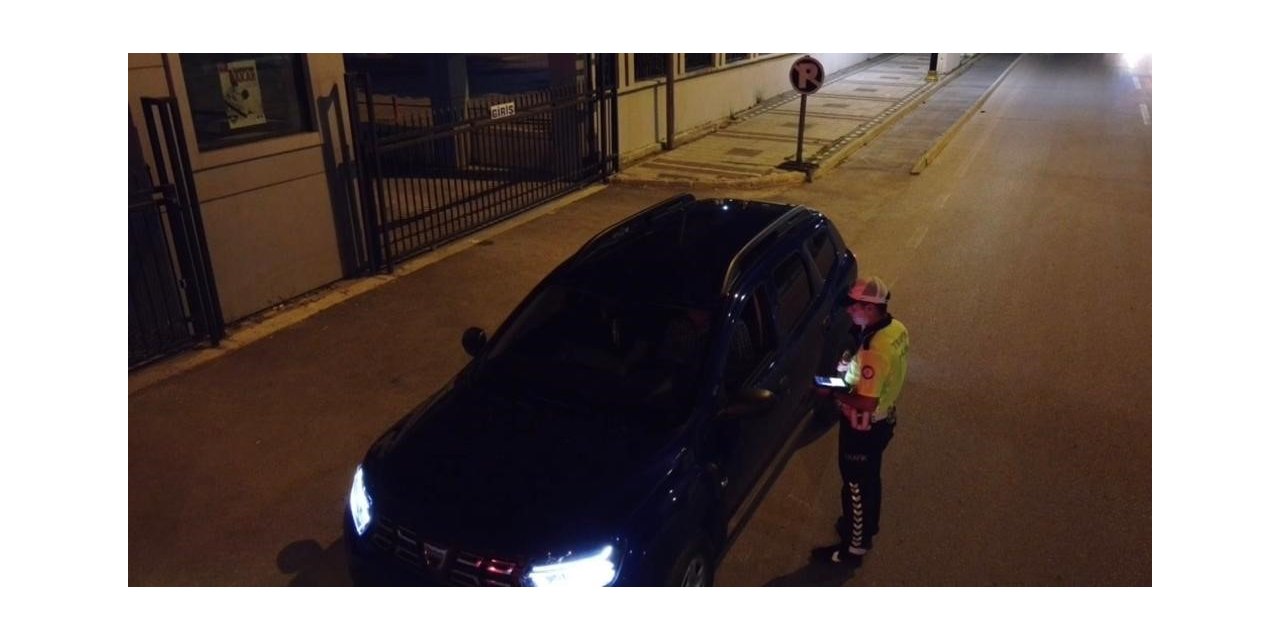 Bolvadin’de polisten trafik ve asayiş denetimi