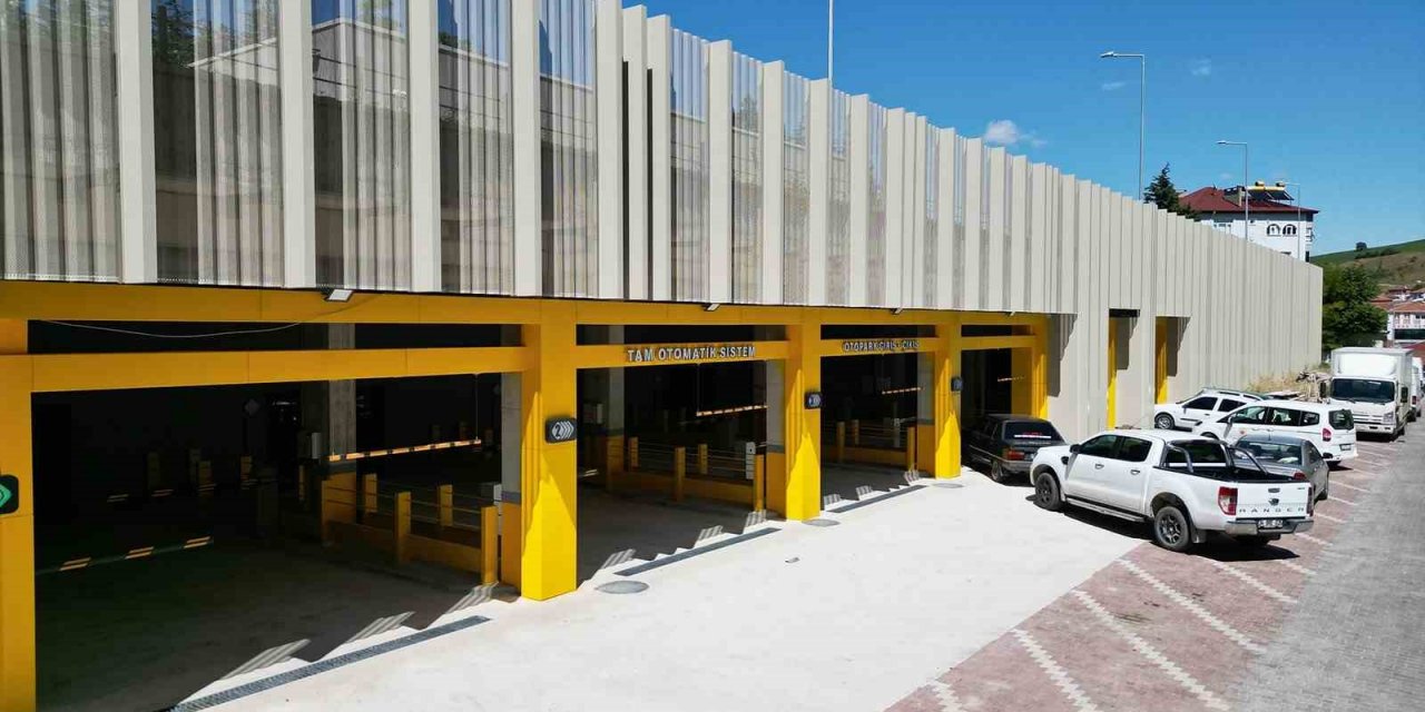 Havza Mekanik Katlı Otoparkı açılıyor