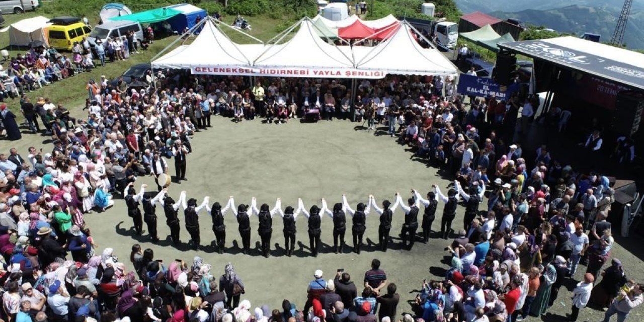 31. Uluslararası Akçaabat Müzik ve Halk Oyunları Festivali Hıdırnebi Yayla Şenliği ile başladı