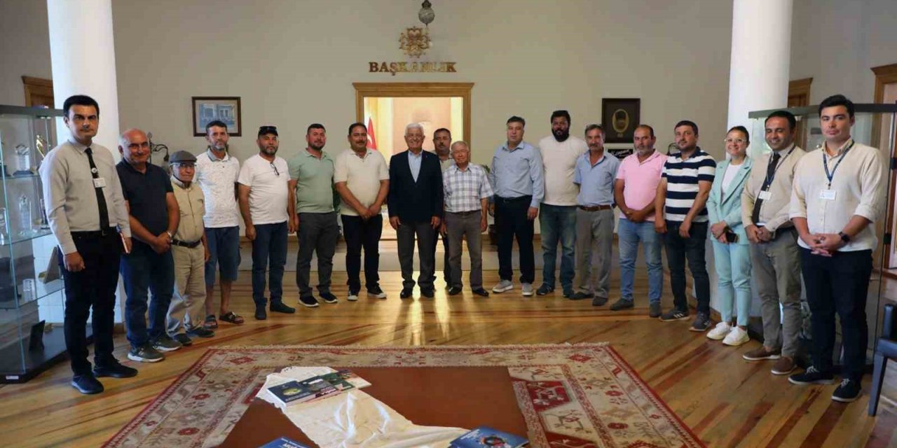 Kooperatiflerden Başkan Gürün’e teşekkür ziyareti