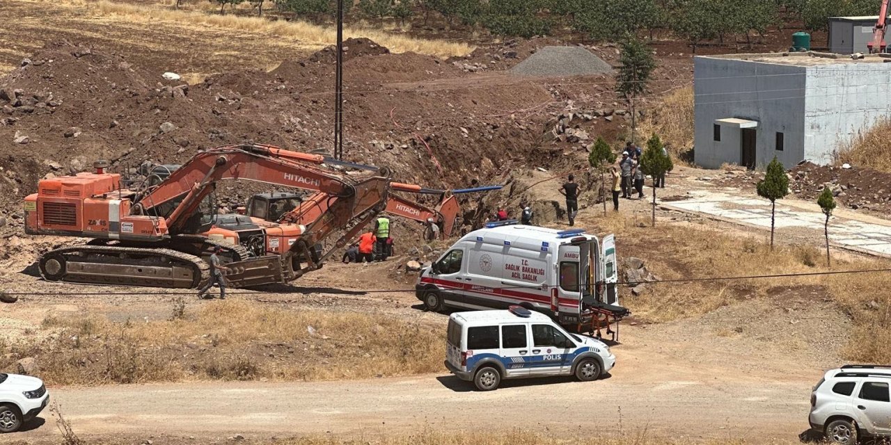 Kazıda göçük altında kalan işçi yaralı olarak kurtarıldı