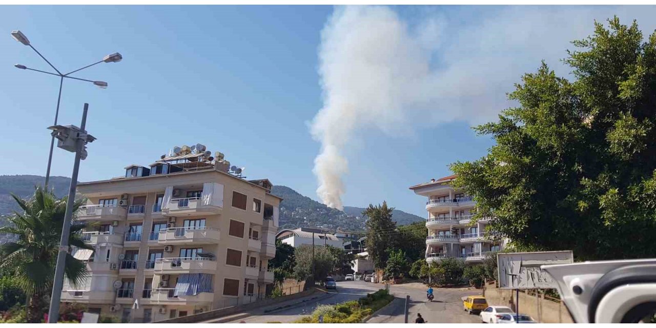 Antalya’da orman yangını