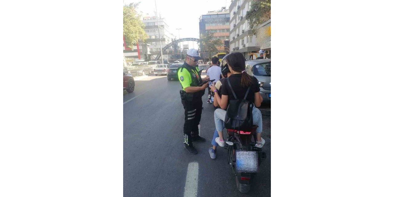 Gaziantep’te 29 motosiklet trafikten men edildi