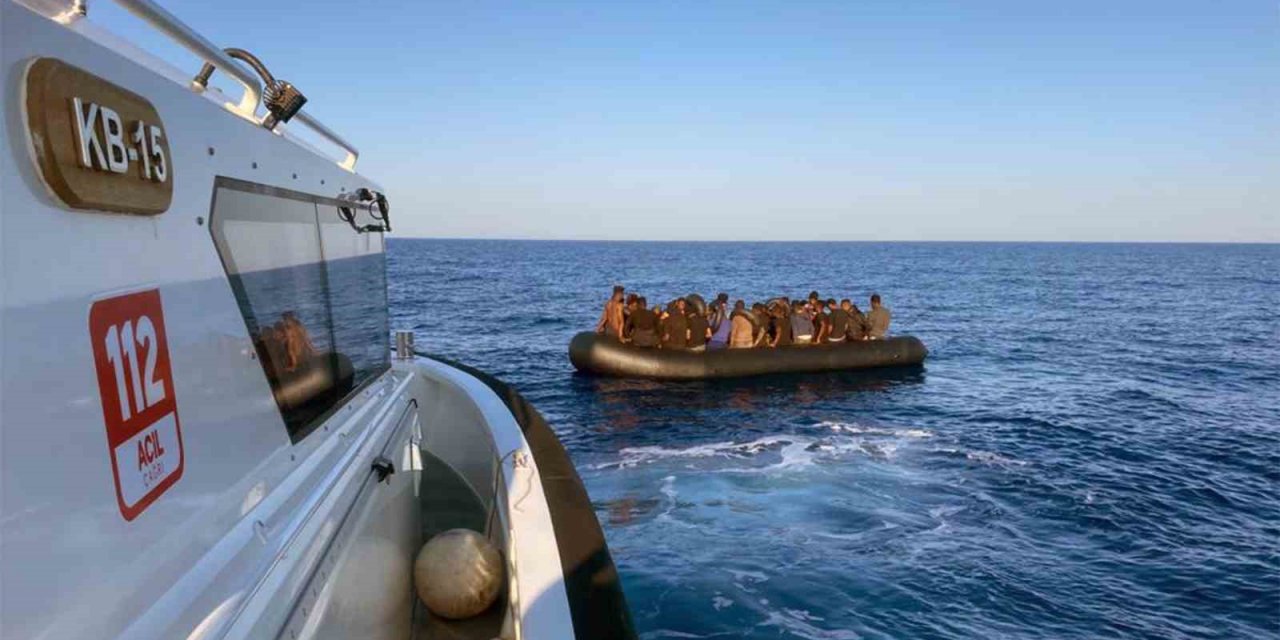 Fethiye’de 42 göçmen yakalandı