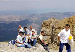 Öğretmenler Anamas Dağı'ndaydı