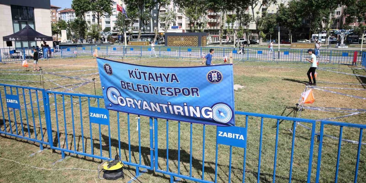 Kütahya’da oryantiring heyecanı