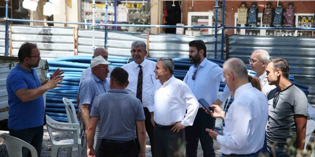 Başkan Işık, ”Çamlıbahçe parkı tarihi değerlerimizi gün yüzüne çıkartacak”