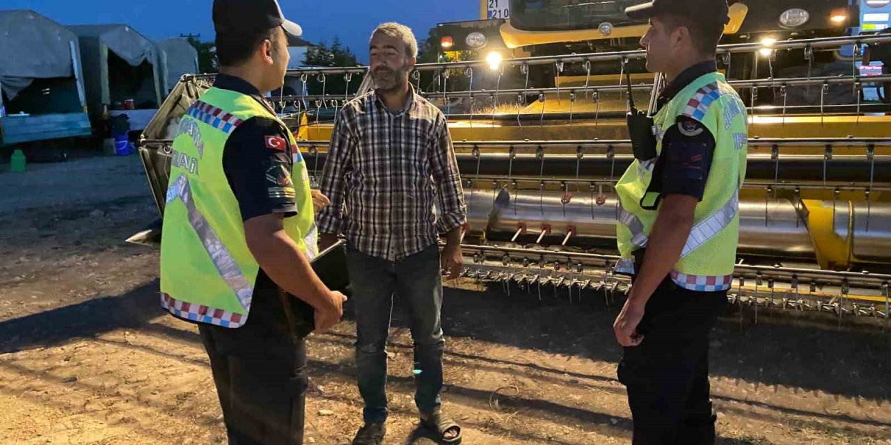 Jandarma ekipleri hasat dönemi denetimlerini artırdı