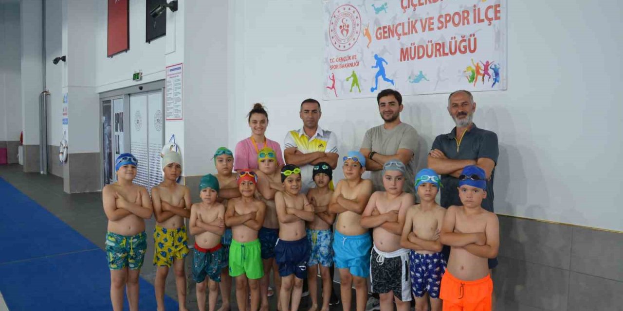 Çiçekdağı ilçesinde yaz spor okullarına ilgi