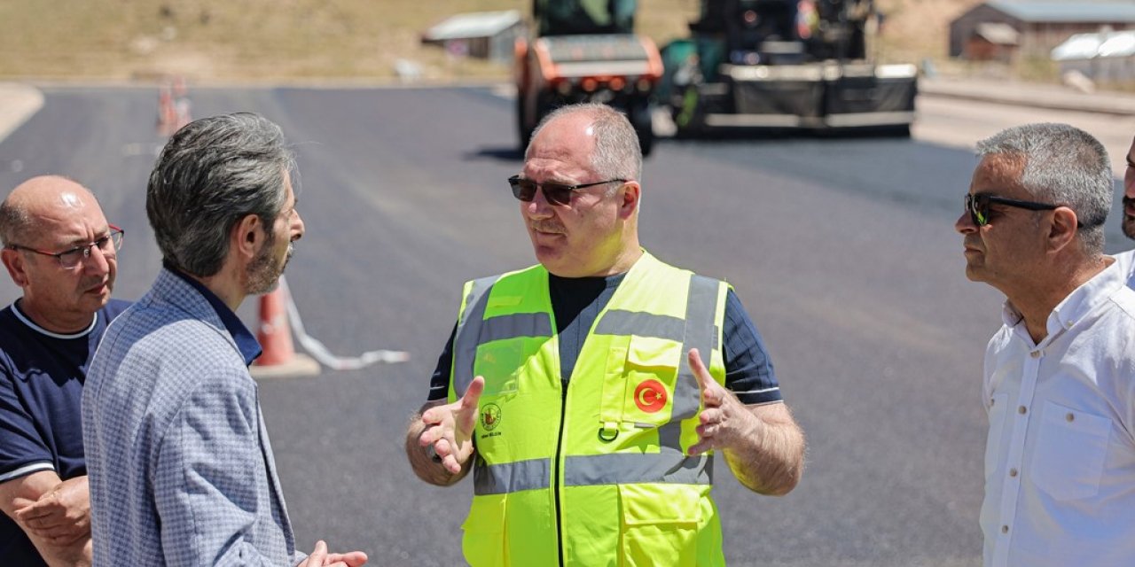 Danişment Gazi TOKİ yolu yenileniyor