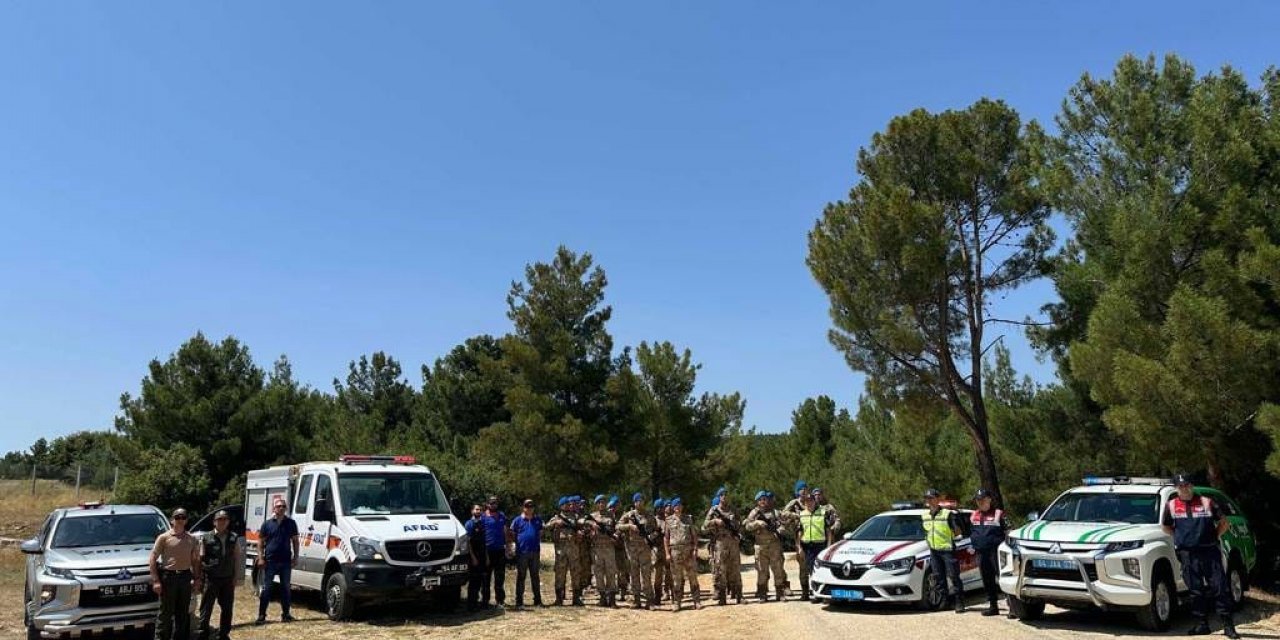 Uşak’ta orman yangınlarına karşı çalışma gerçekleşti