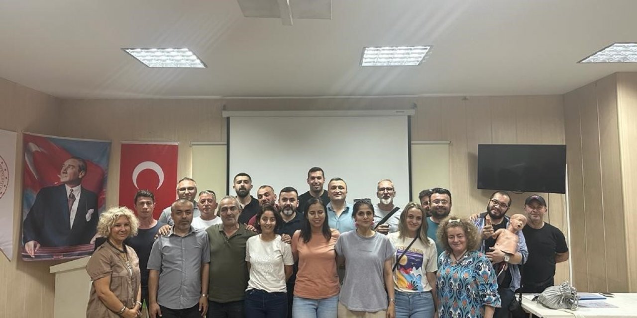 Tarım Müdürlüğü personeline ilkyardım eğitimi