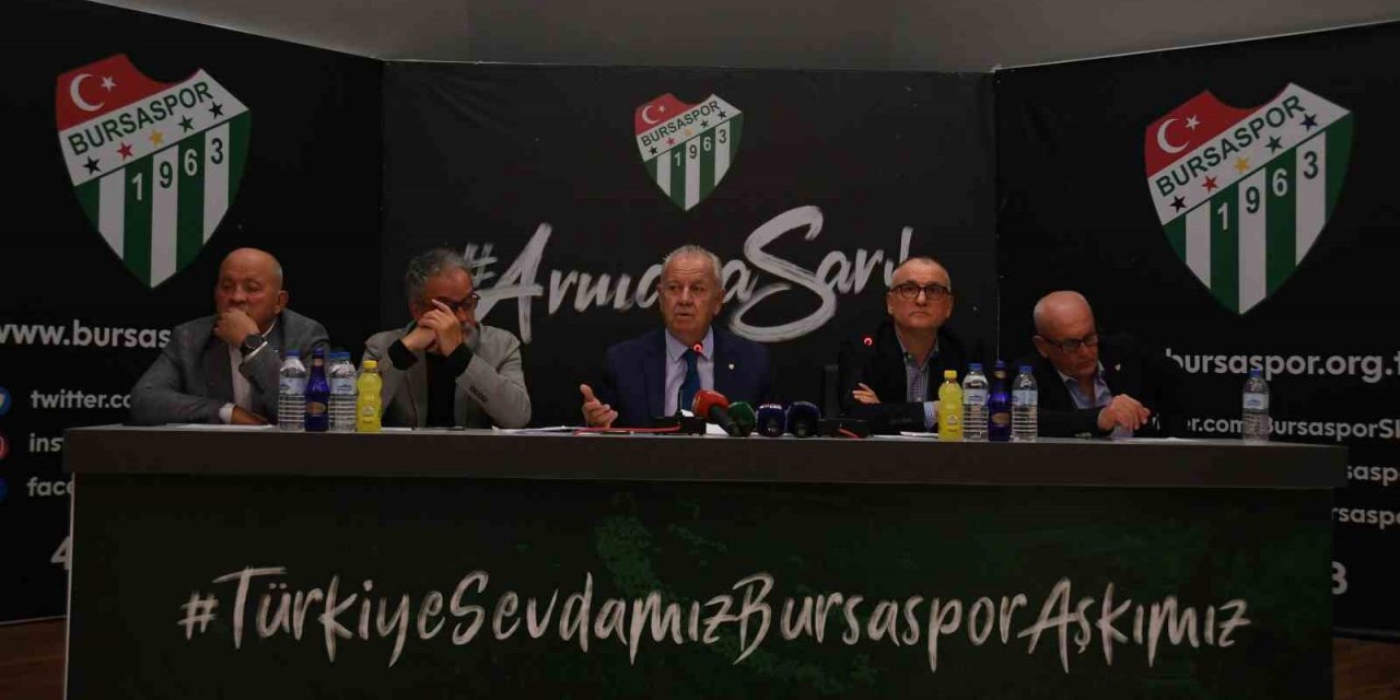Bursaspor Divan Başkanı Galip Sakder, Recep Günay’ı istifaya davet etti
