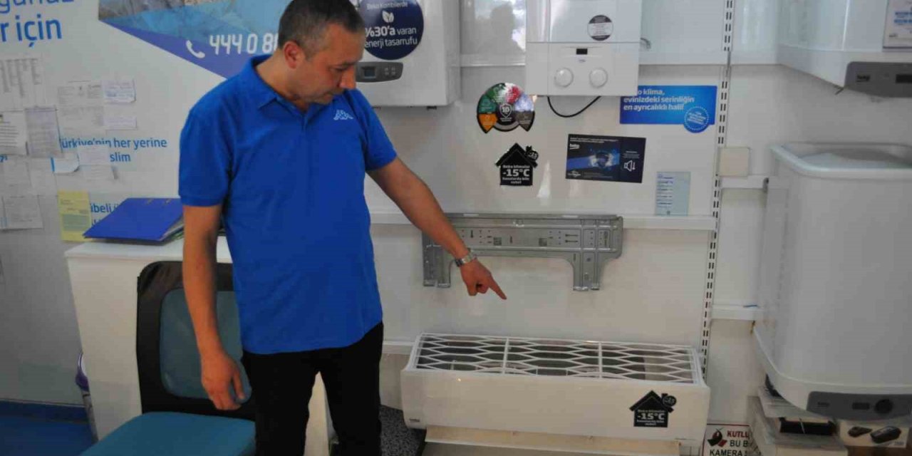 Yüksek hava sıcaklıkları klimaya satışlarını artırdı