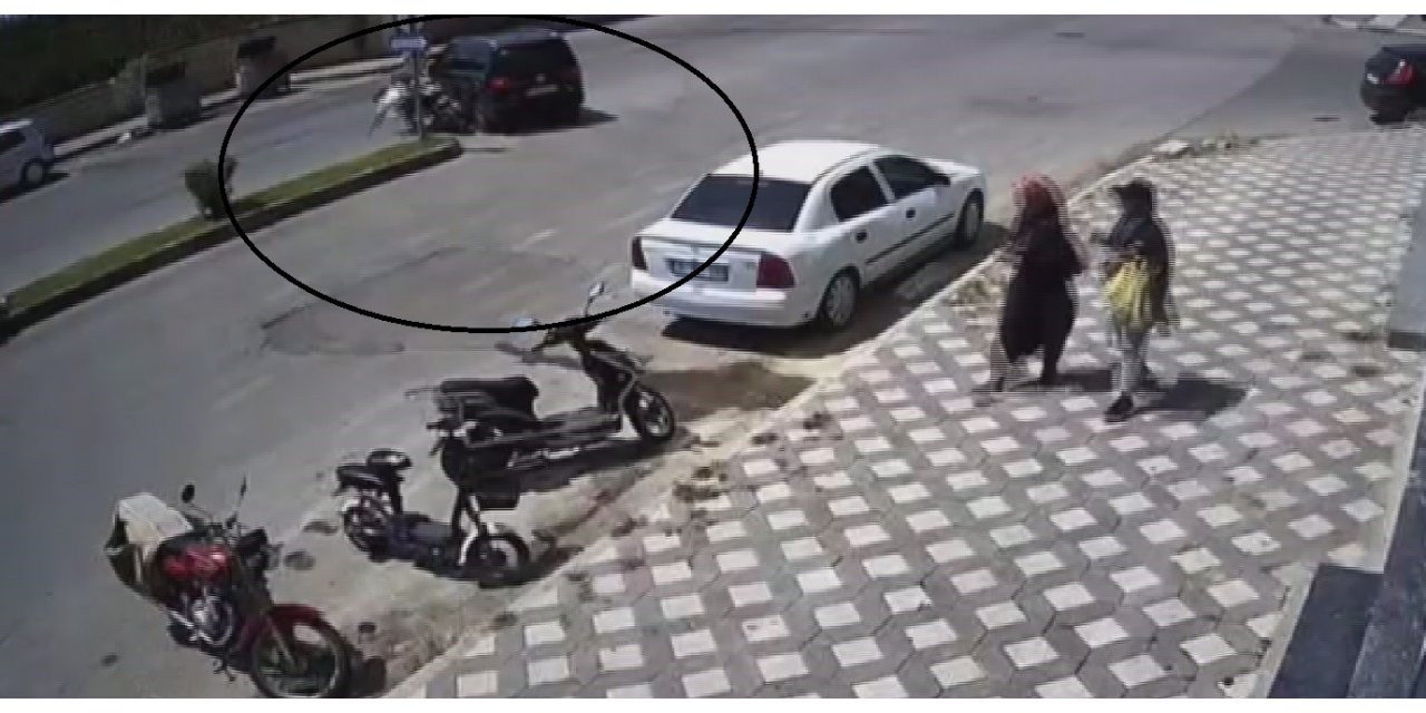 Sürücünün son anda fark etmesi faciayı önledi