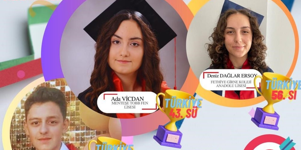 Muğla’da YKS’de dereceye giren öğrenciler belli oldu