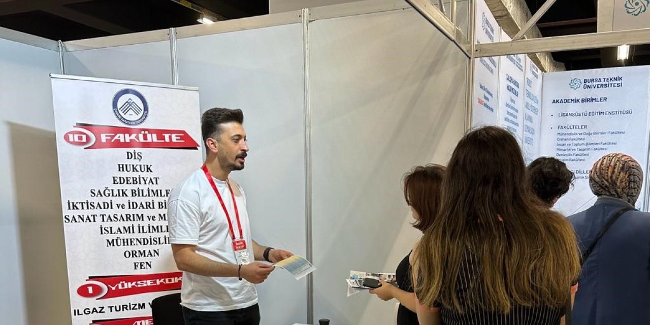 ÇAKÜ’ye Üniversite Tanıtım Günleri’nde büyük ilgi gördü