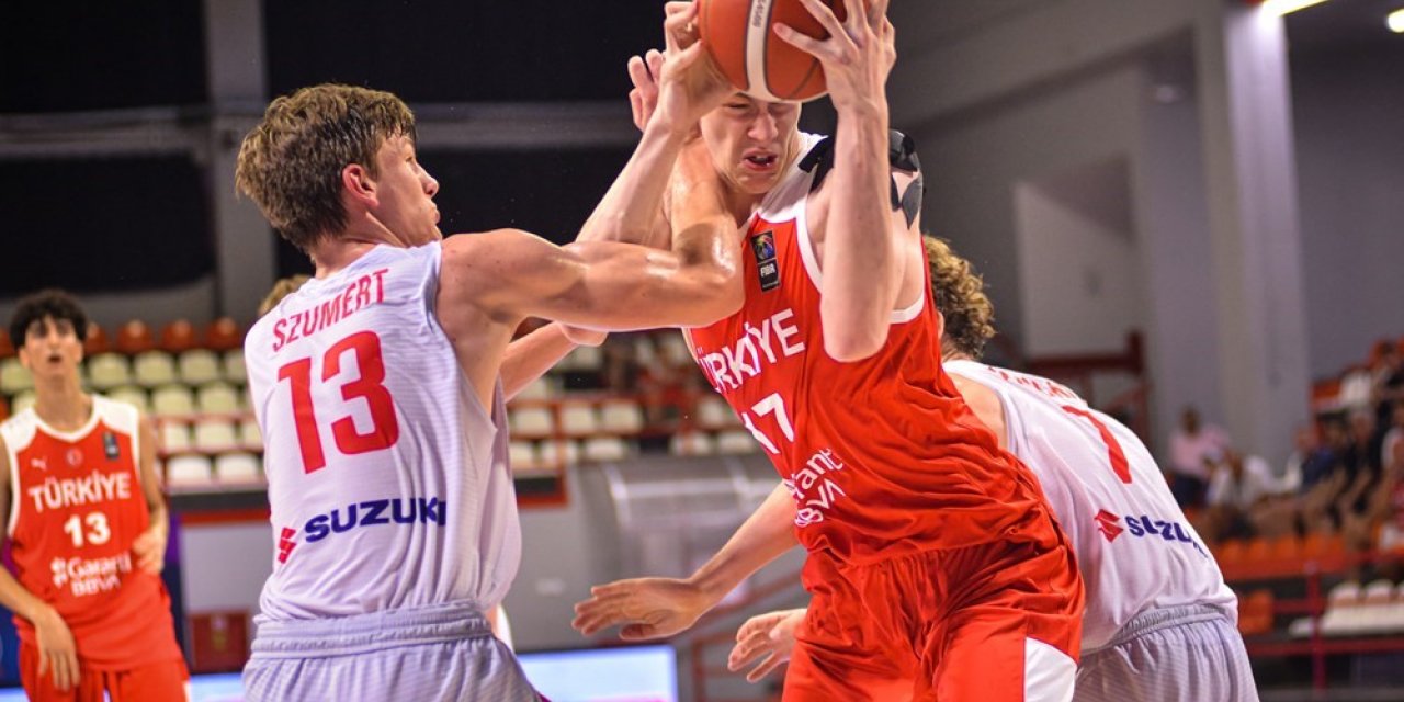18 Yaş Altı Erkek Milli Basketbol Takımı, Avrupa Şampiyonası’na galibiyet ile başladı