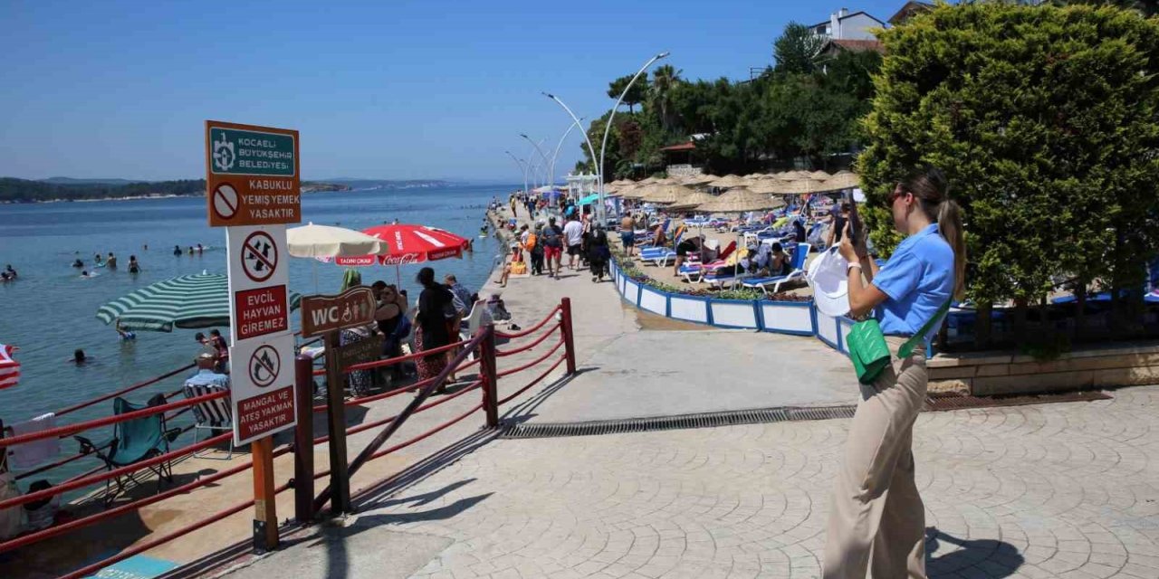 Kocaeli’nin mavi bayraklı plajlarına tam not