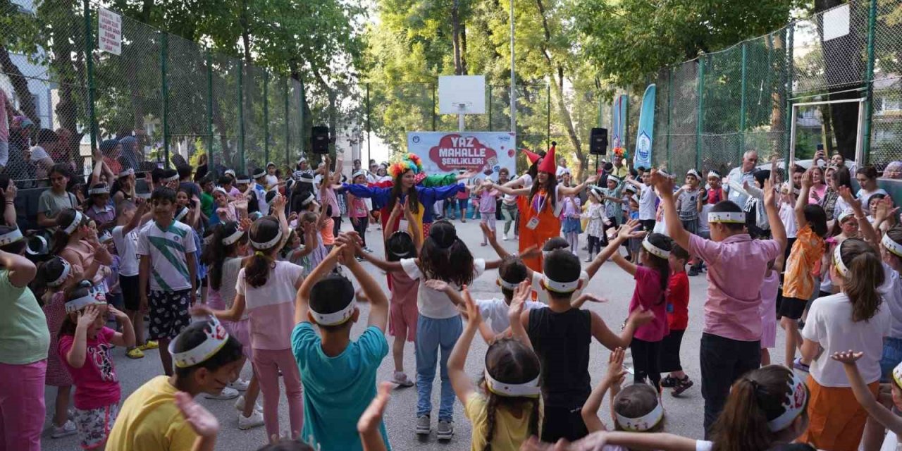 Yıldırım’da sokaklar şenlendi