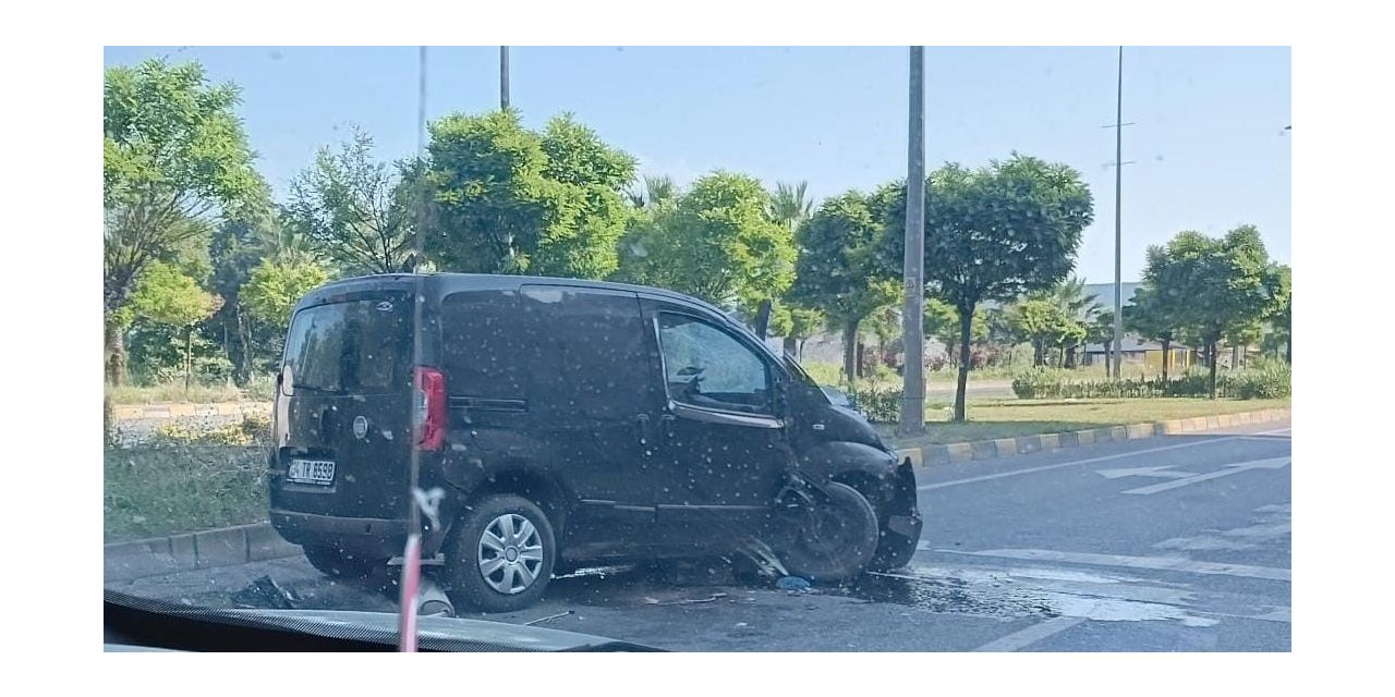 Kdz. Ereğli’de trafik kazası: 1 yaralı