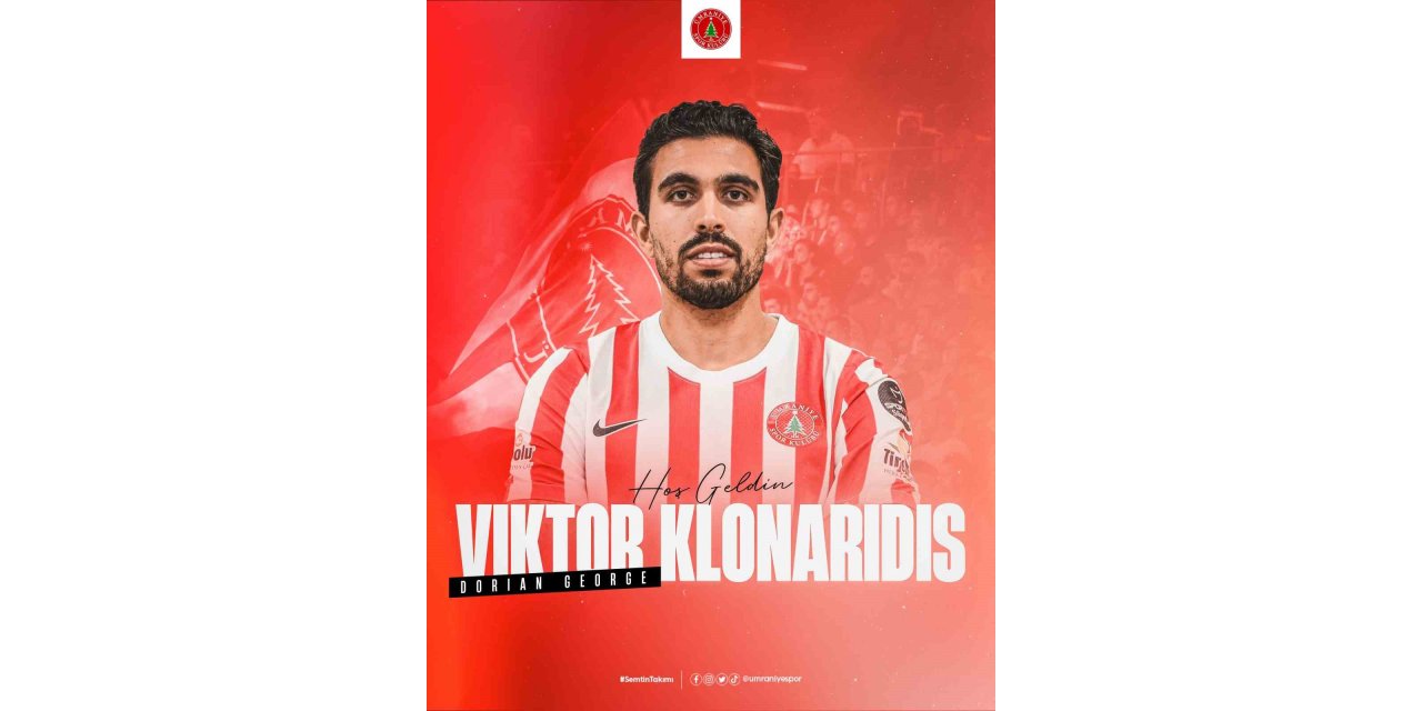 Ümraniyespor, Viktor Klonaridis ve Ayman Bouali’yi kadrosuna kattı