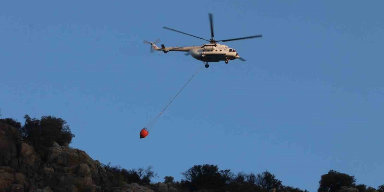 Seydikemer yangını kontrol altına alındı