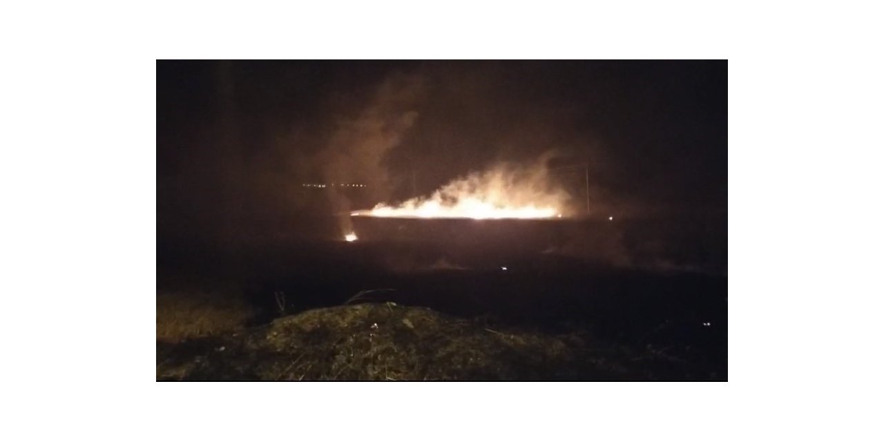 Uzunköprü’de ormanlık alanda korkutan yangın